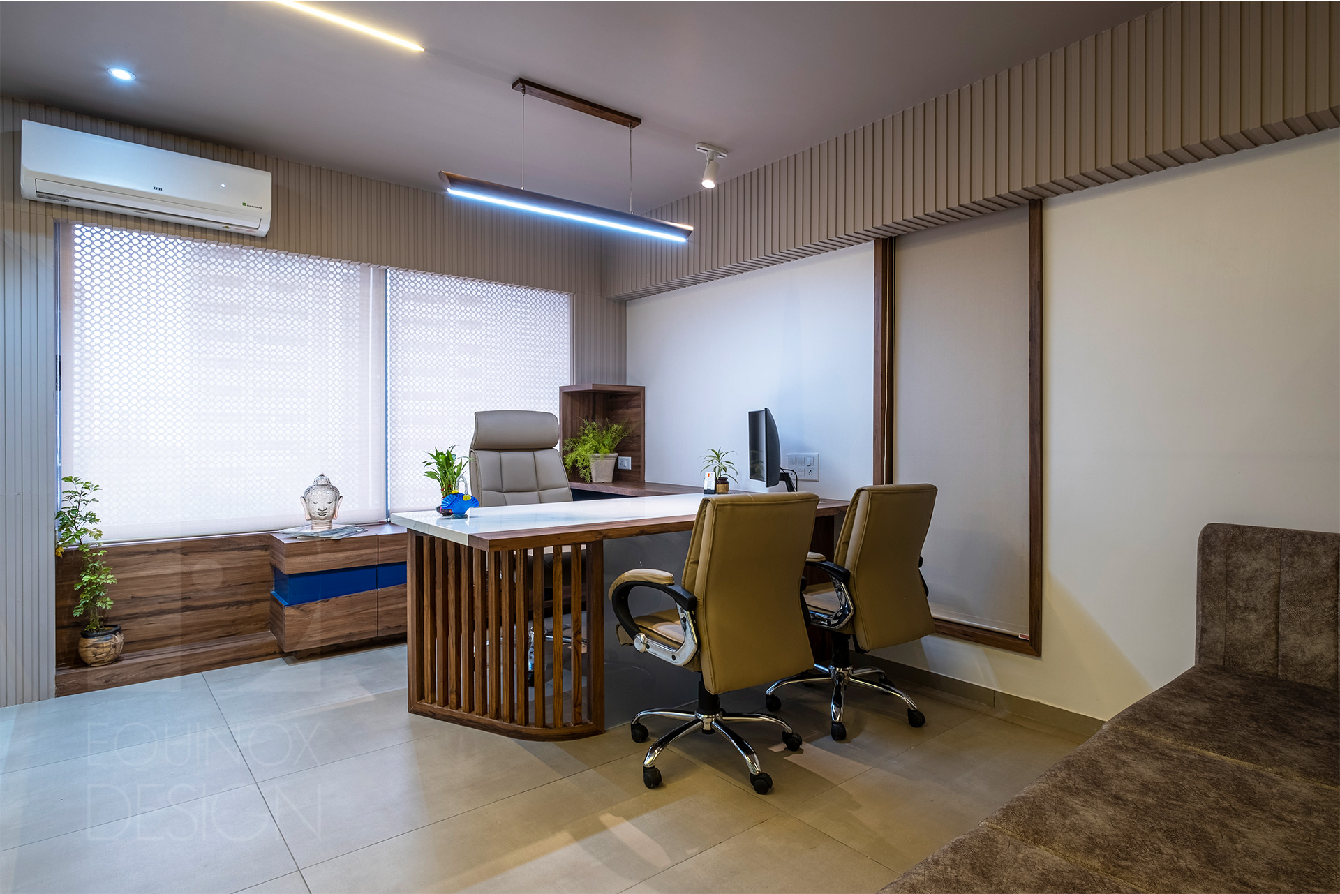 Bliss Office / Workspace Equinox Design | Architect & Interior Design by Ar. Naisargi Dave Zankar in Rajkot, Gujarat, India
